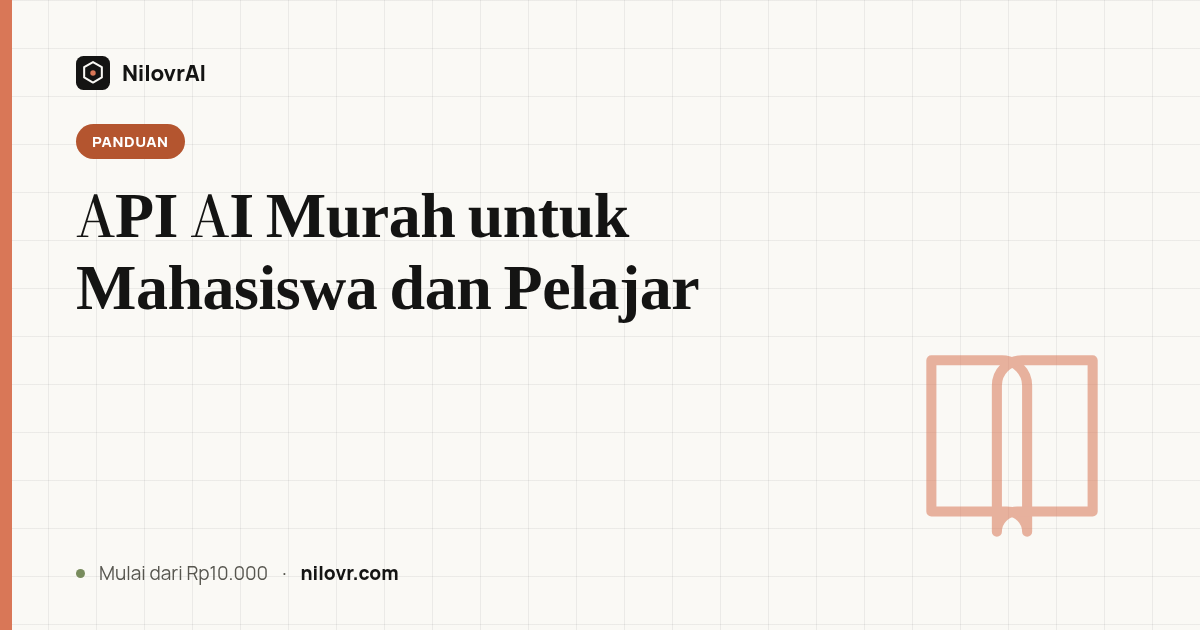 API AI Murah untuk Mahasiswa dan Pelajar: Mulai dari Rp10.000